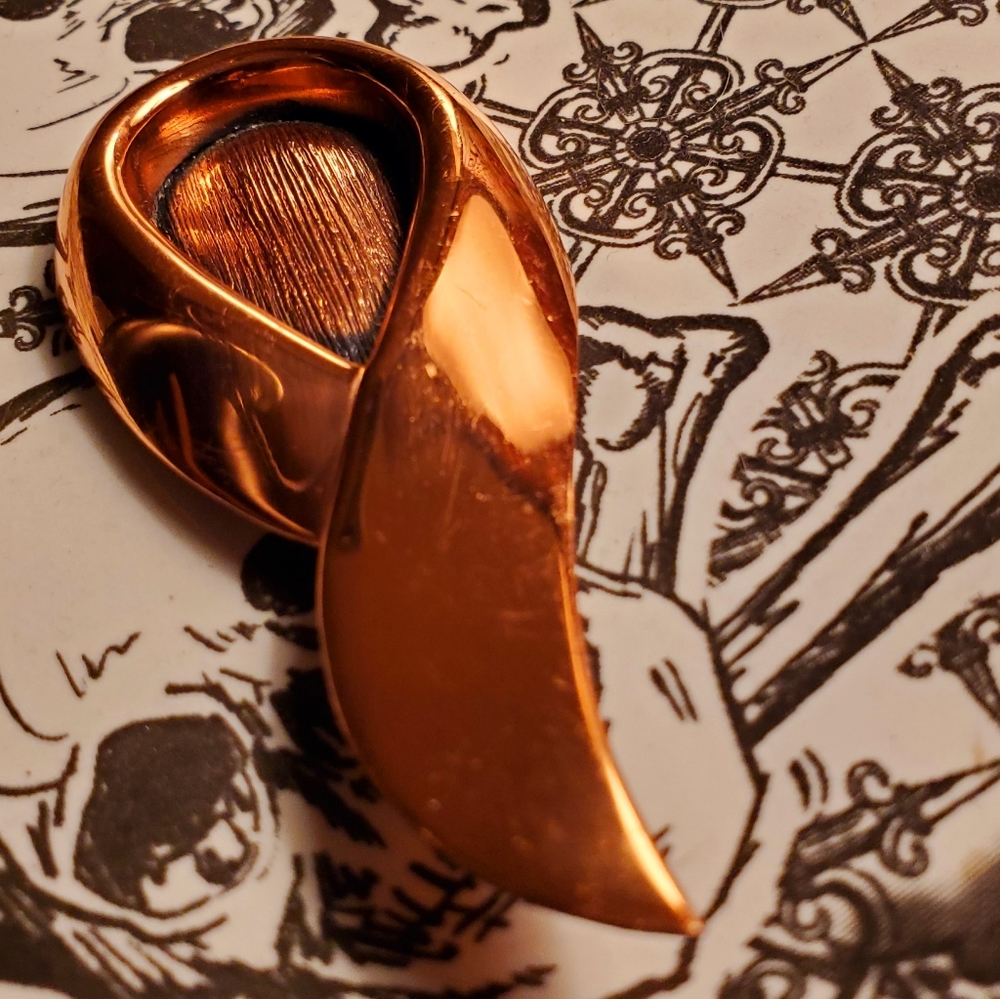 Renoir "Sari" Midcentury Vintage Copper Brooch